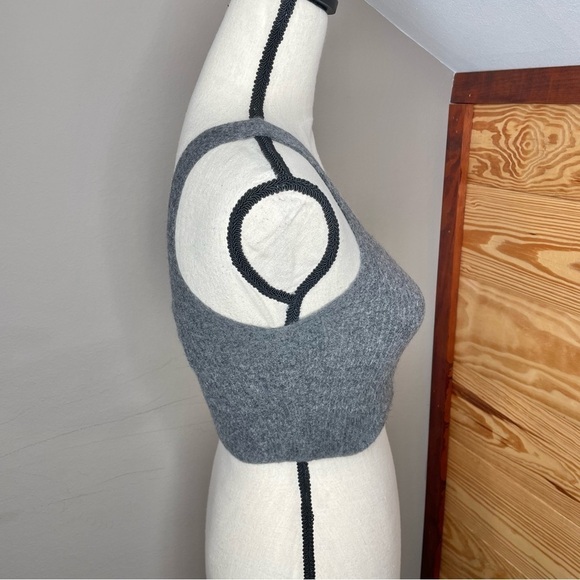 Everlane The Cozy Stretch Tank in Heathered Charcoal Grey Extra Small NWT - Picture 3 of 10